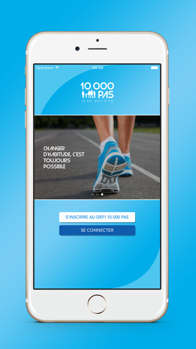 Emulate iPhone app 10000 pas, le défi pour la vie using MyAndroid Emulate iPhone app 10000 pas, le défi pour la vie using MyAndroid