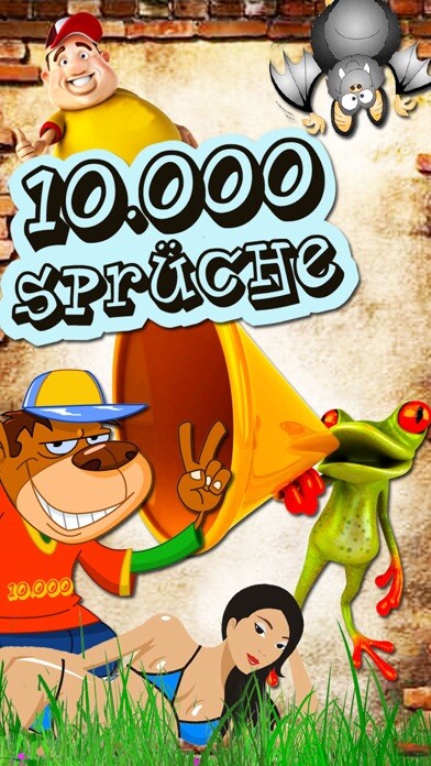 Emulate iPhone app 10.000 SPRÜCHE using MyAndroid