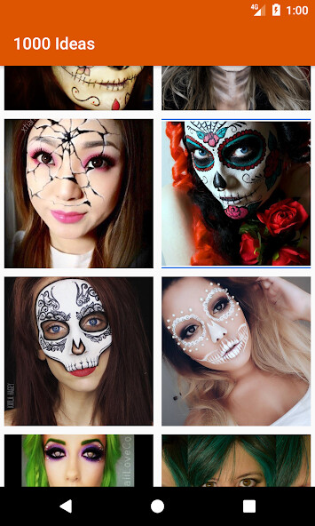 Run android online APK 1000+ Halloween Makeups from MyAndroid or emulate 1000+ Halloween Makeups using MyAndroid