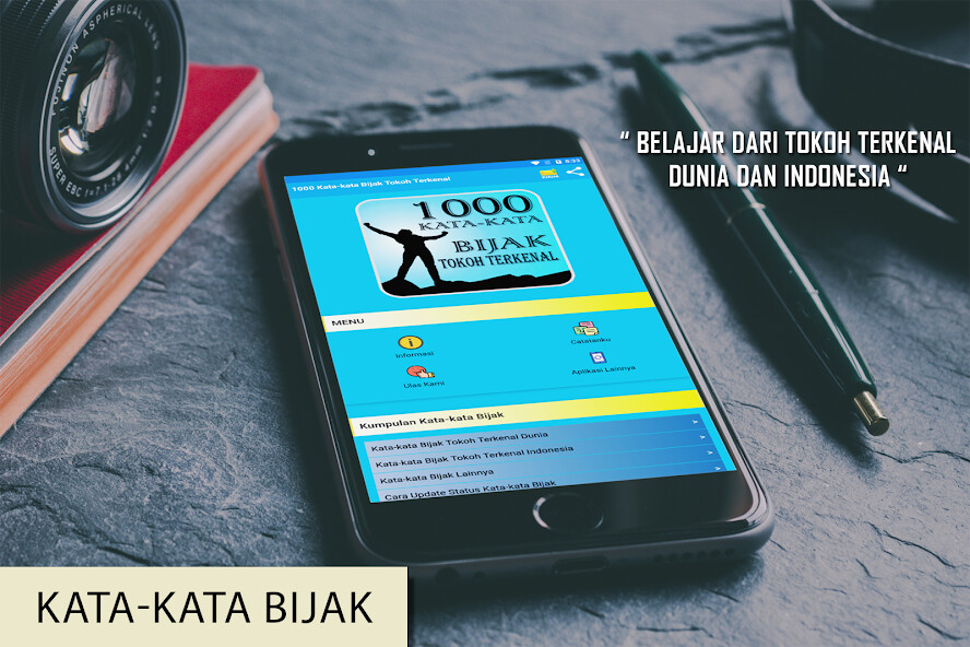 Run android online APK 1000 Kata Bijak Tokoh Terkenal from MyAndroid or emulate 1000 Kata Bijak Tokoh Terkenal using MyAndroid Run android online APK 1000 Kata Bijak Tokoh Terkenal from MyAndroid or emulate 1000 Kata Bijak Tokoh Terkenal using MyAndroid