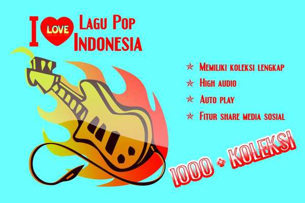 Emulate Android APK 1000+ lagu pop indonesia terbaik