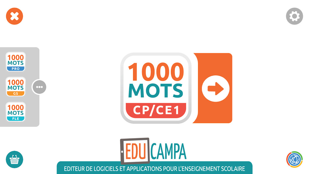 Run android online APK 1000 Mots CP-CE1 / Apprendre à from MyAndroid or emulate 1000 Mots CP-CE1 / Apprendre à using MyAndroid