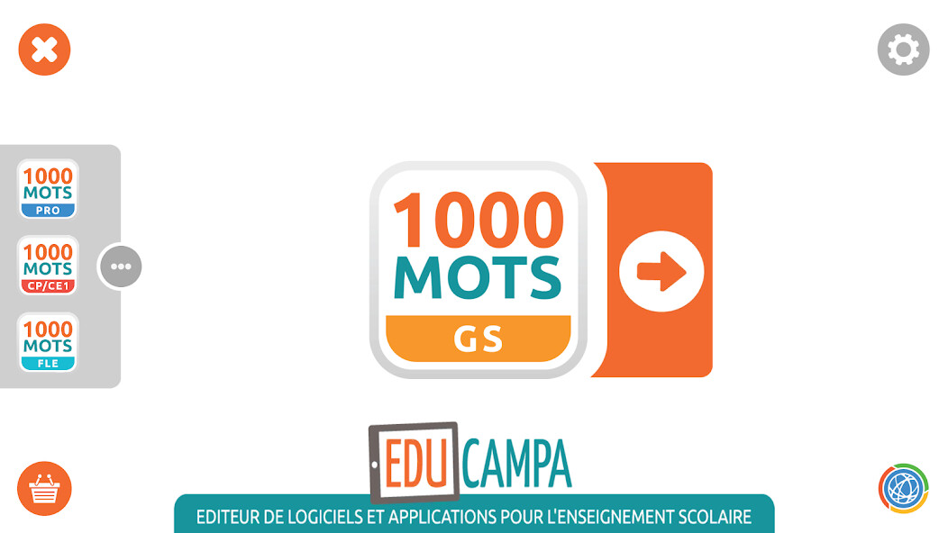 Run android online APK 1000 Mots GS / Apprendre à lir from MyAndroid or emulate 1000 Mots GS / Apprendre à lir using MyAndroid