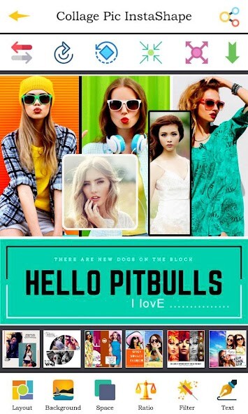 Run android online APK 1000+ Photo Shape Collage from MyAndroid or emulate 1000+ Photo Shape Collage using MyAndroid