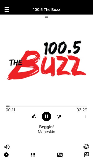 Emulate iPhone app 100.5 The Buzz using MyAndroid Emulate iPhone app 100.5 The Buzz using MyAndroid