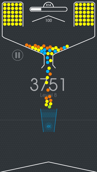 Emulate iPhone app 100 Balls - Tap to Drop in Cup using MyAndroid Emulate iPhone app 100 Balls - Tap to Drop in Cup using MyAndroid