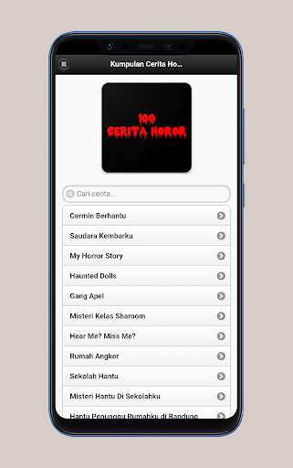 Run android online APK 100 Cerita Horor from MyAndroid or emulate 100 Cerita Horor using MyAndroid