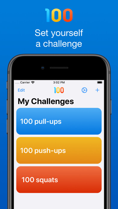 Emulate iPhone app 100Challenge - Workout Tracker using MyAndroid Emulate iPhone app 100Challenge - Workout Tracker using MyAndroid
