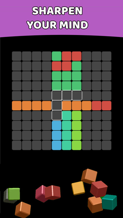 Emulate iPhone app 100 Color Block Puzzle Classic using MyAndroid
