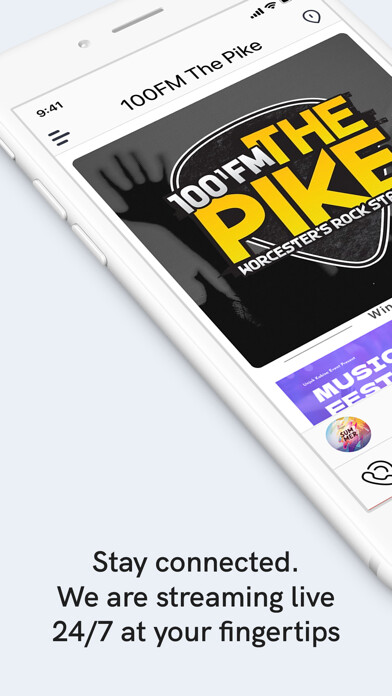 Emulate iPhone app 100FM The Pike using MyAndroid
