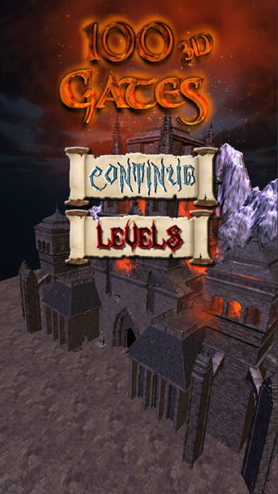 Emulate iPhone app 100 Gates 3D using MyAndroid