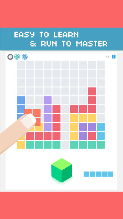 Emulate iPhone app 100 jam - 1010 block puzzle Fall In Totally using MyAndroid Emulate iPhone app 100 jam - 1010 block puzzle Fall In Totally using MyAndroid