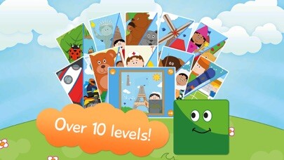 Emulate iPhone app 100+ Kids Sliding Puzzle Free using MyAndroid