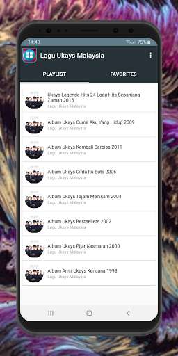 Run android online APK 100+ Lagu Ukays Malaysia Offline Full Album UKS from MyAndroid or emulate 100+ Lagu Ukays Malaysia Offline Full Album UKS using MyAndroid