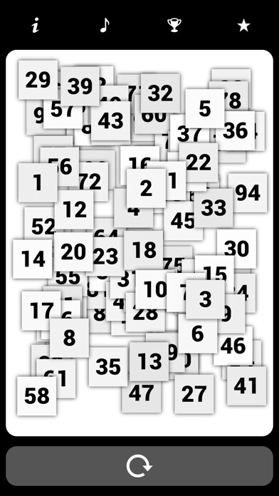 Emulate iPhone app 100 Numbers in 1 Minute using MyAndroid
