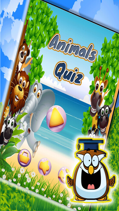 Emulate iPhone app 100 Pics Close Up Animals Quiz using MyAndroid