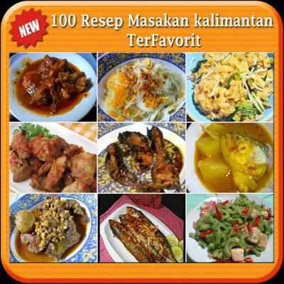 Emulate Android APK 100 Resep Masakan Kalimantan
