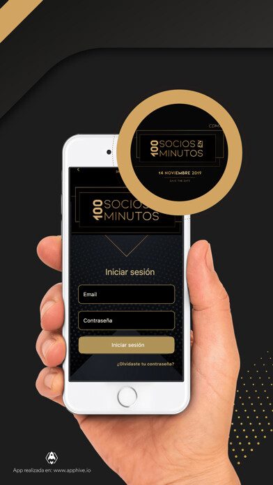 Emulate iPhone app 100 Socios en 100 minutos using MyAndroid Emulate iPhone app 100 Socios en 100 minutos using MyAndroid