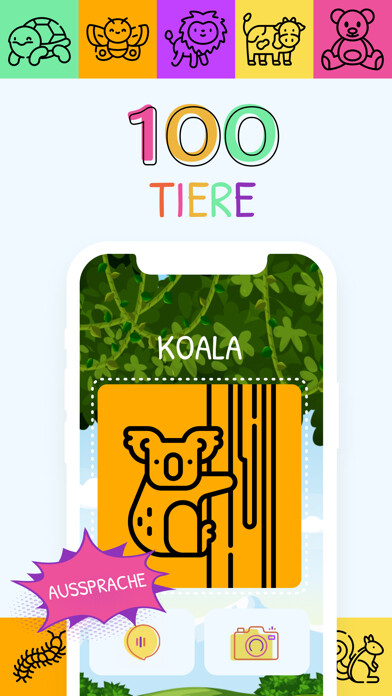 Emulate iPhone app 100 Tiere using MyAndroid Emulate iPhone app 100 Tiere using MyAndroid