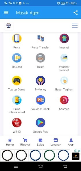 Run android online APK 100 topup from MyAndroid or emulate 100 topup using MyAndroid