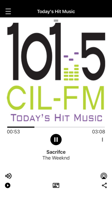Emulate iPhone app 101.5 CIL-FM using MyAndroid Emulate iPhone app 101.5 CIL-FM using MyAndroid