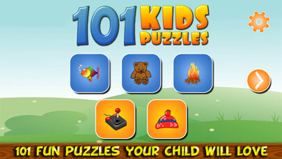 Emulate iPhone app 101 Kids Puzzles using MyAndroid