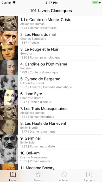 Emulate iPhone app 101 Livres Classiques using MyAndroid Emulate iPhone app 101 Livres Classiques using MyAndroid