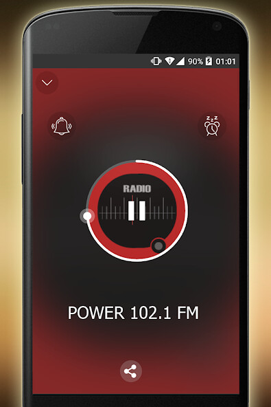 Run android online APK 102.1 FM Radio POWER from MyAndroid or emulate 102.1 FM Radio POWER using MyAndroid