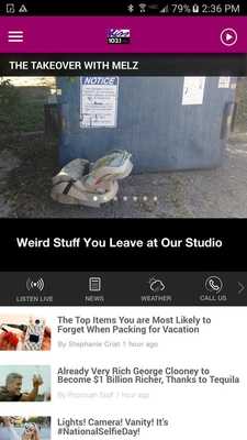 Emulate Android APK 103.1 Kiss FM