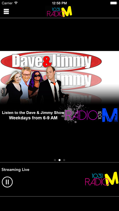 Emulate iPhone app 103.1 Radio M using MyAndroid Emulate iPhone app 103.1 Radio M using MyAndroid