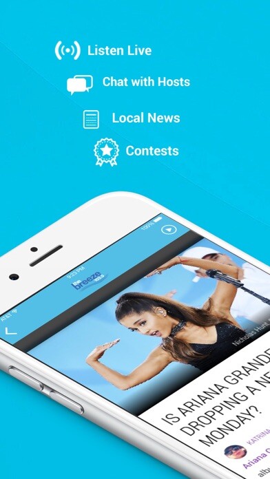 Emulate iPhone app 103.9 The Breeze (WPBZ) using MyAndroid
