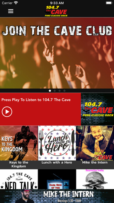 Emulate iPhone app 104.7 The Cave KKLH using MyAndroid Emulate iPhone app 104.7 The Cave KKLH using MyAndroid