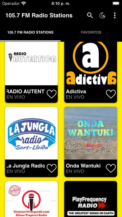 Emulate iPhone app 105.7 FM Radio stations using MyAndroid Emulate iPhone app 105.7 FM Radio stations using MyAndroid