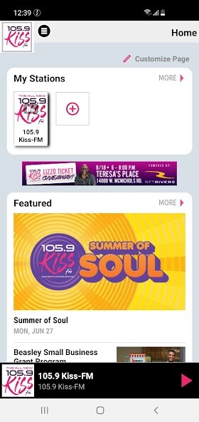 Emulate iPhone app 105.9 KISS-FM - Detroit using MyAndroid Emulate iPhone app 105.9 KISS-FM - Detroit using MyAndroid