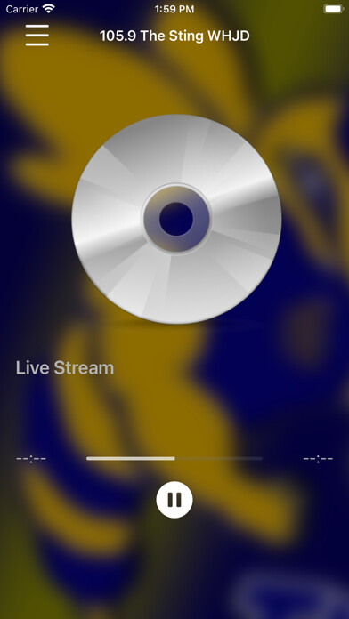 Emulate iPhone app 105.9 WHJD using MyAndroid Emulate iPhone app 105.9 WHJD using MyAndroid