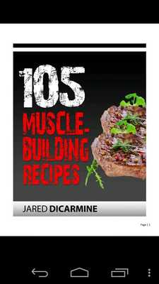 Emulate Android APK 105 Muscle Building Recipes