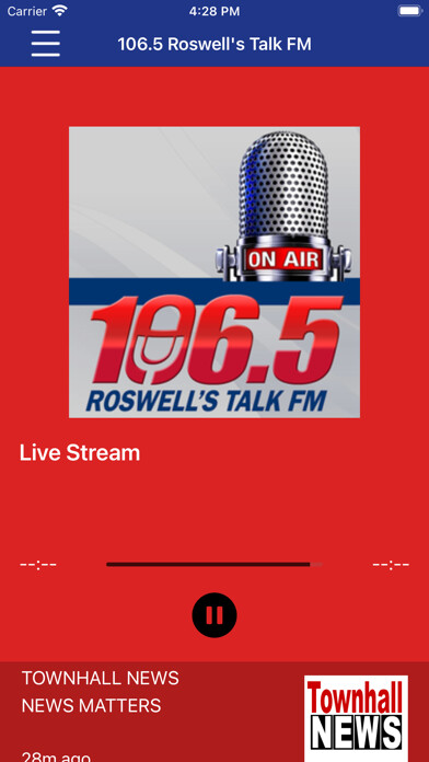 Emulate iPhone app 106.5 Roswells Talk FM using MyAndroid Emulate iPhone app 106.5 Roswells Talk FM using MyAndroid