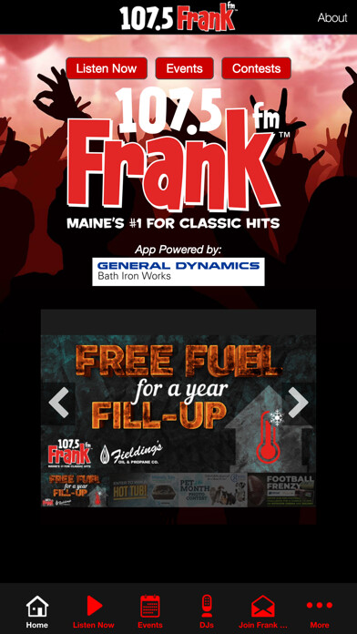 Emulate iPhone app 107.5 FRANK FM using MyAndroid Emulate iPhone app 107.5 FRANK FM using MyAndroid