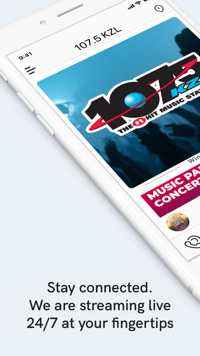 Emulate iPhone app 107.5 KZL using MyAndroid Emulate iPhone app 107.5 KZL using MyAndroid