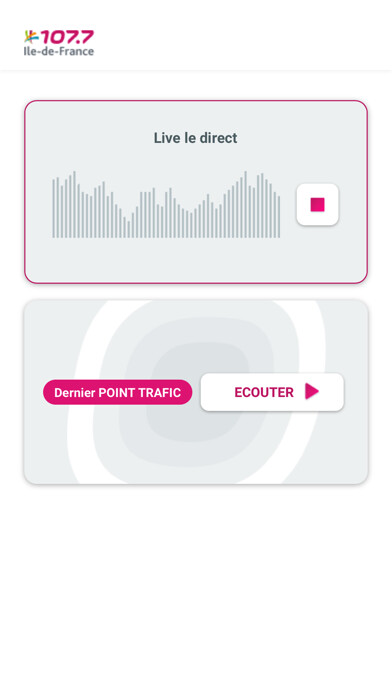 Emulate iPhone app 107.7 Ile-de-France using MyAndroid Emulate iPhone app 107.7 Ile-de-France using MyAndroid