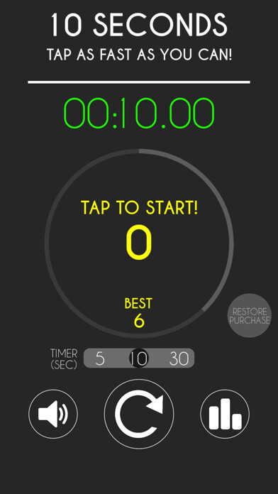 Emulate iPhone app 10 Seconds - Tap as fast as you can! using MyAndroid Emulate iPhone app 10 Seconds - Tap as fast as you can! using MyAndroid