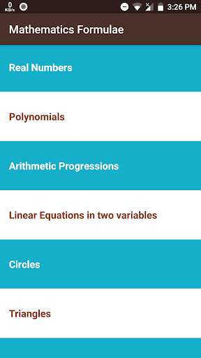 Run android online APK 10th Math Formulae from MyAndroid or emulate 10th Math Formulae using MyAndroid