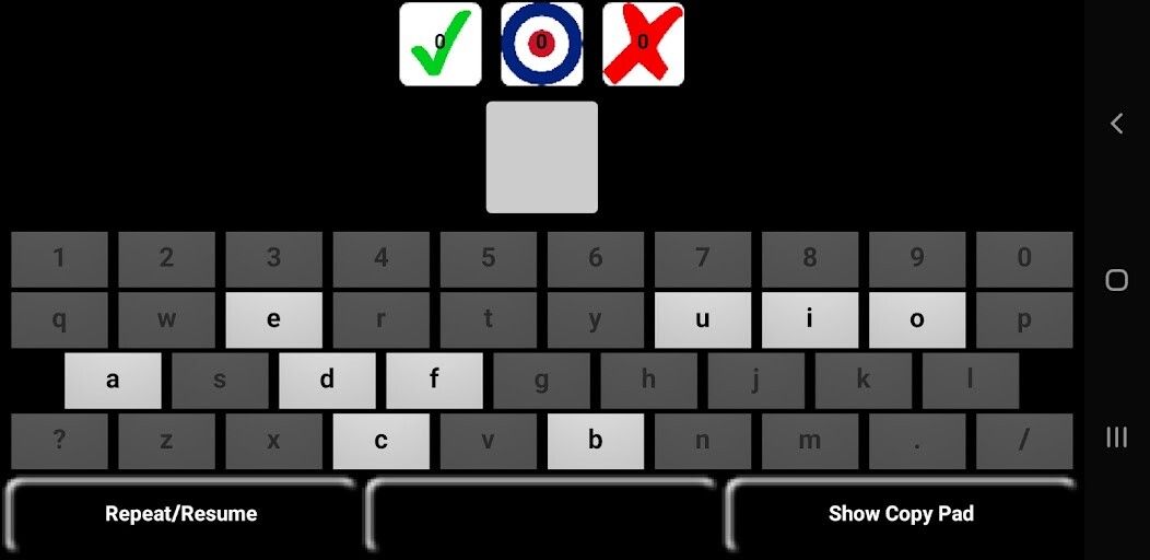 Run android online APK 10 WPM CW Morse code trainer from MyAndroid or emulate 10 WPM CW Morse code trainer using MyAndroid