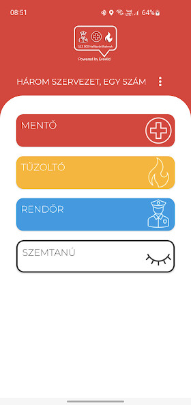 Run android online APK 112 SOS Hallássérülteknek from MyAndroid or emulate 112 SOS Hallássérülteknek using MyAndroid