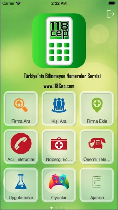 Emulate iPhone app 118 Cep - Bilinmeyen Numaralar using MyAndroid