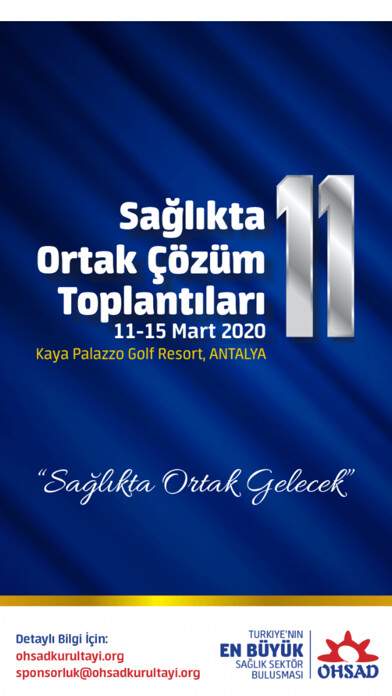 Emulate iPhone app 11. OHSAD Kurultayı using MyAndroid Emulate iPhone app 11. OHSAD Kurultayı using MyAndroid
