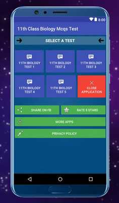 Emulate Android APK 11th Class Biology Mcqs Test Emulate Android APK 11th Class Biology Mcqs Test