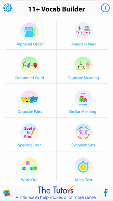 Emulate iPhone app 11+ Vocab Builder Lite by The Tutors using MyAndroid Emulate iPhone app 11+ Vocab Builder Lite by The Tutors using MyAndroid