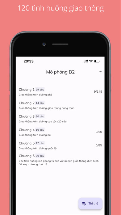 Emulate iPhone app 120 Câu Mô Phỏng THGT GPLX using MyAndroid Emulate iPhone app 120 Câu Mô Phỏng THGT GPLX using MyAndroid