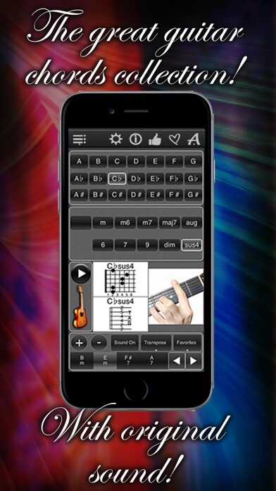 Emulate iPhone app 120 Guitar Chords LR using MyAndroid Emulate iPhone app 120 Guitar Chords LR using MyAndroid